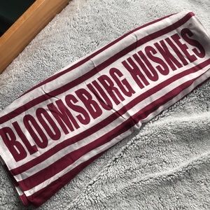 Bloomsburg University Infinity Scarf NWT